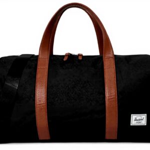 Herschel Novel Carry On Duffle Black Travel Bag Laptop