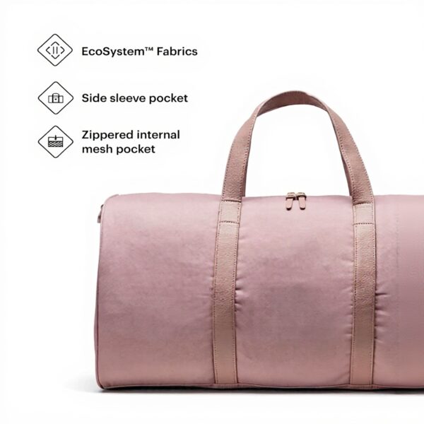 Herschel Womens Travel Duffle EcoSystem Recycled Ash Rose