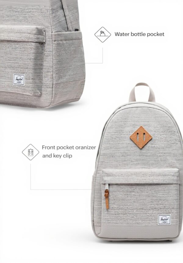 Herschel Heritage Backpack Recycled Polyester Daypack Unisex