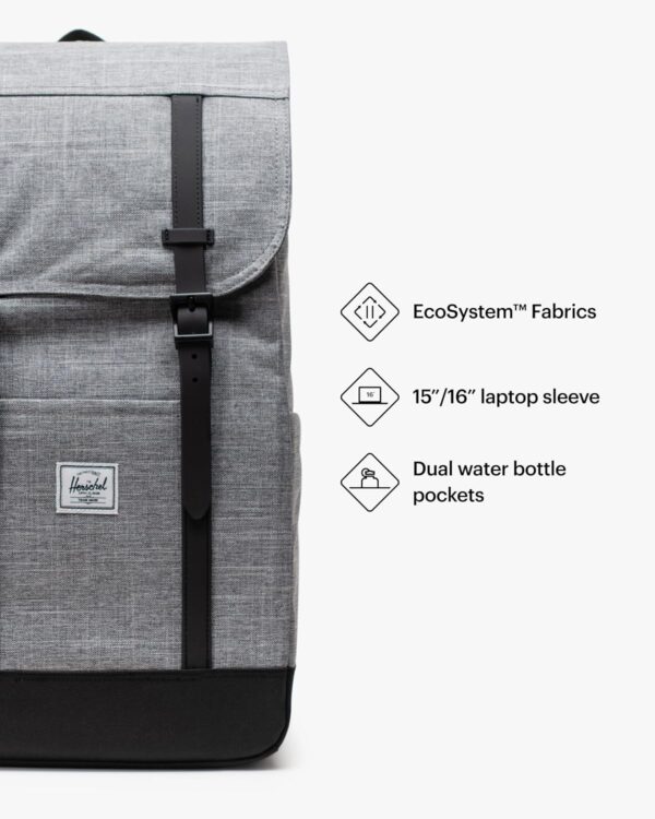 Herschel Retreat Backpack Recycled Polyester Unisex Daypack-2
