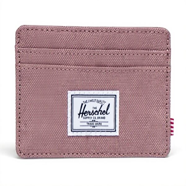 Herschel Charlie Cardholder RFID Travel Wallet Ash Rose