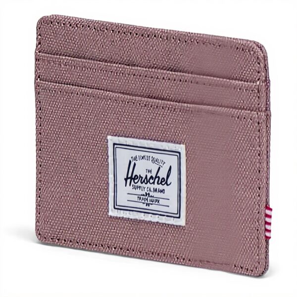 Herschel Charlie Cardholder RFID Travel Wallet Ash Rose