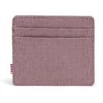 Herschel Charlie Cardholder RFID Travel Wallet Ash Rose