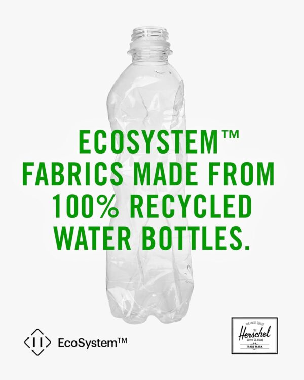 Herschel Waist Pack Unisex Recycled Polyester Raven-6