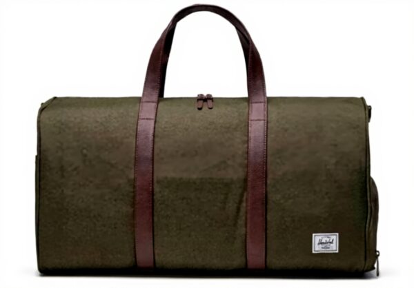 Herschel Unisex Duffel Bag Recycled Fabric Travel Gear