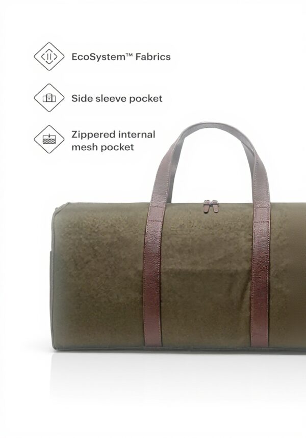 Herschel Unisex Duffel Bag Recycled Fabric Travel Gear