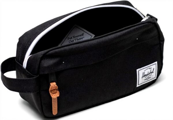 Herschel Small Wash Bag Recycled Fabric Travel Toiletry
