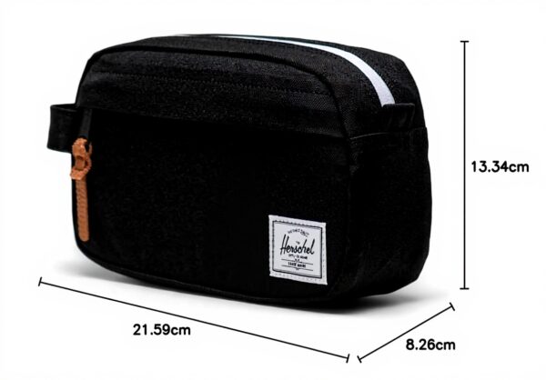 Herschel Small Wash Bag Recycled Fabric Travel Toiletry