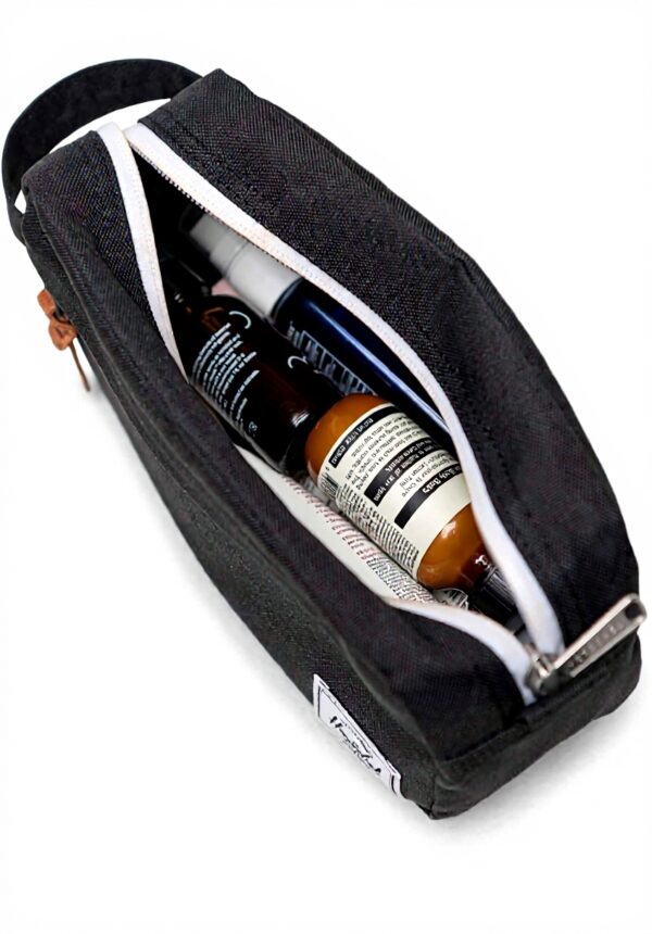 Herschel Small Wash Bag Recycled Fabric Travel Toiletry