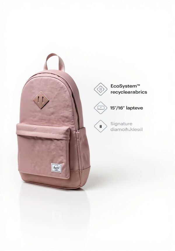 Herschel Heritage Backpack Casual Daypack Recycled Fabric