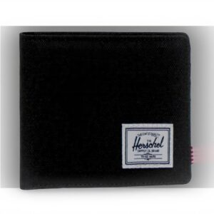 Herschel Mens RFID Wallet Black EcoSystem Fabric