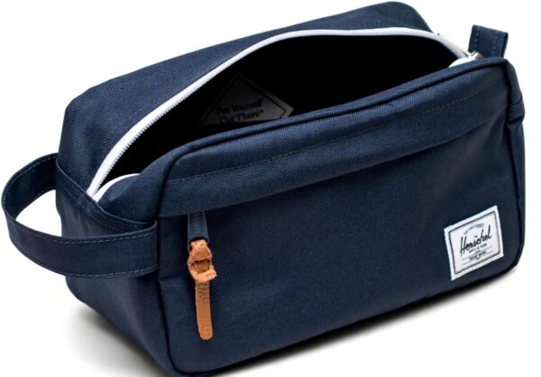 Herschel Travel Kit Recycled Fabric Waterproof Toiletry Bag