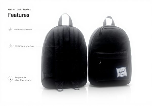 Herschel Backpack 26L Recycled Laptop Daypack Unisex