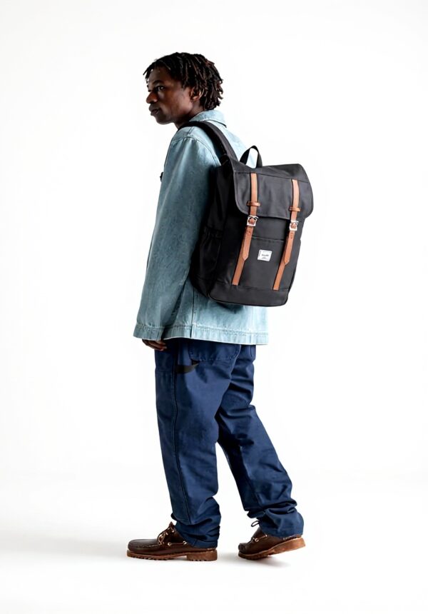 Herschel Unisex Backpack Recycled Fabric Laptop Sleeve