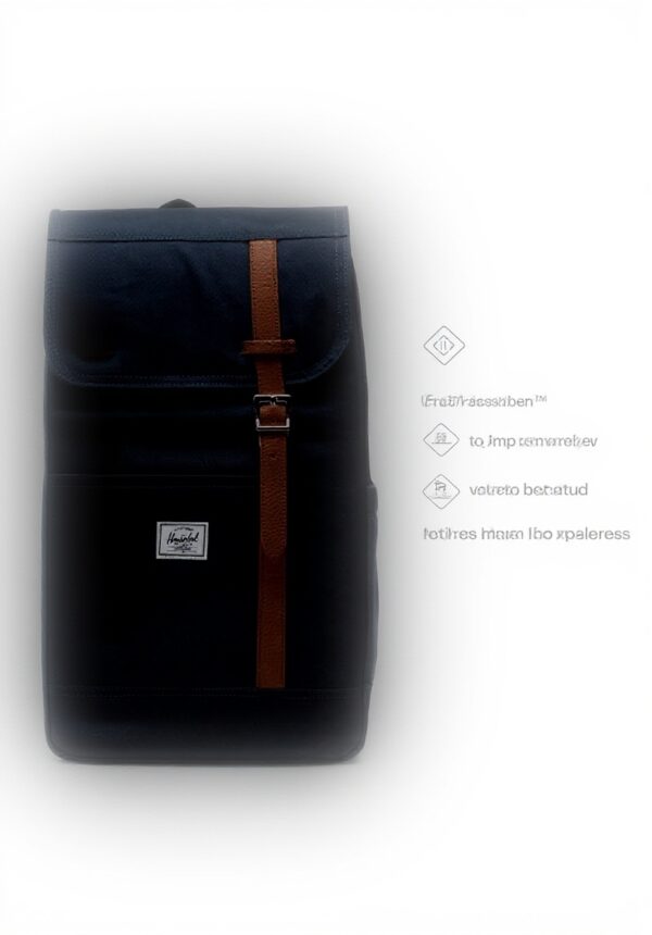 Herschel Retreat Backpack Recycled Fabric Laptop Compartment