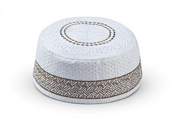 Kufi Hat Men Lightweight Embroidery Skull Cap TOWARDSNAN