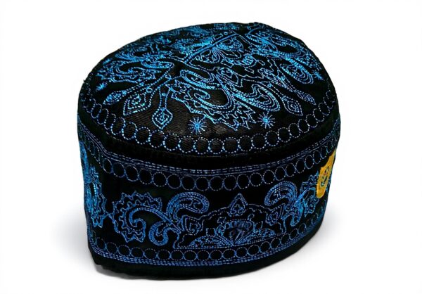 Muslim Kufi Hat Alawi ALW011 Prayer Skull Cap Ramadan Gift