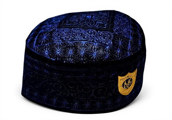 Muslim Kufi Prayer Hat AMN-462 Embroidered Men Ramadan Gift