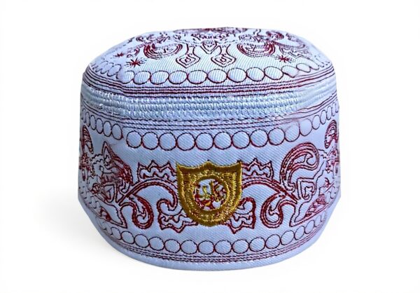Muslim Kufi Prayer Hat Alawi Embroidered Ramadan Eid Gift