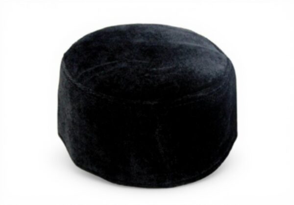 Muslim Prayer Kufi Hat Lpitoy Cotton Blend Adjustable Black