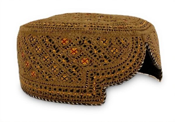 Sindhi Topi Kufi Handmade Cap Embroidered Unisex Ramadan Eid