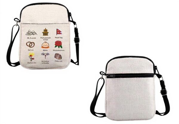 VAMSII Nepal Crossbody Bag Canvas Travel Gift Women
